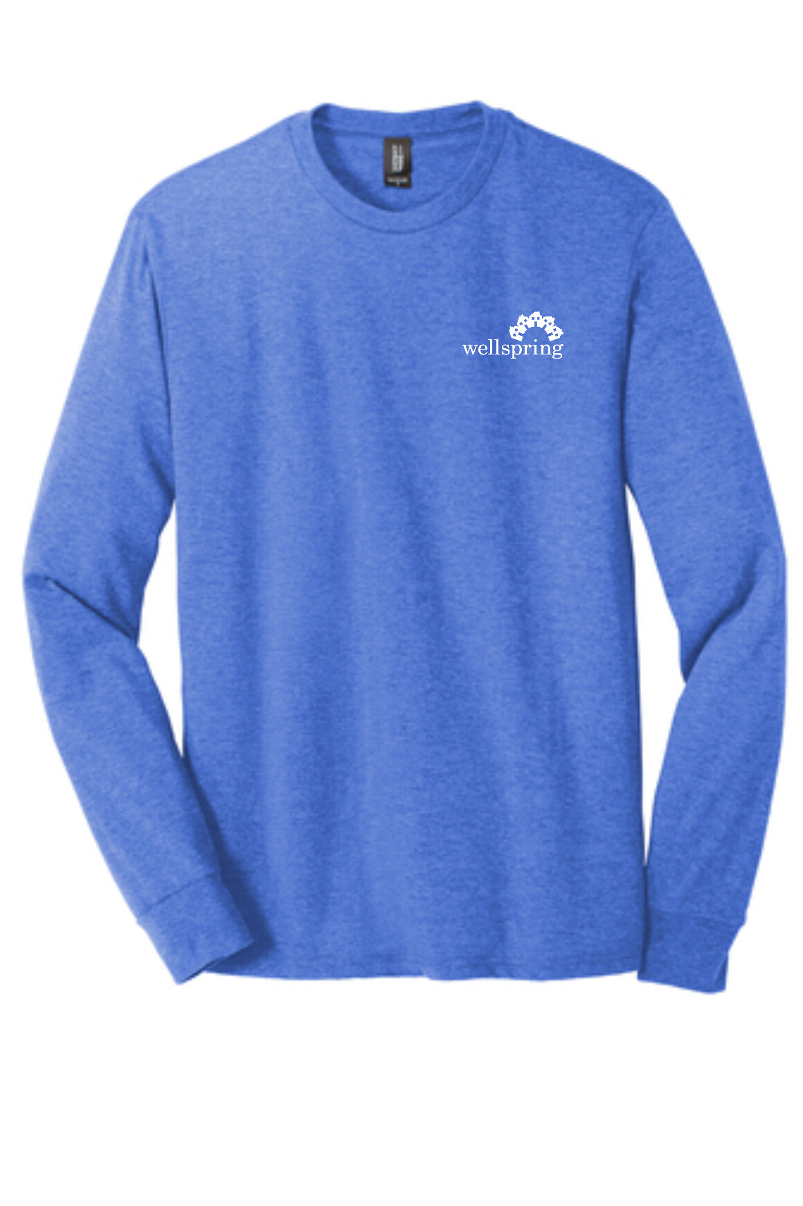 District ® Perfect Tri ® Long Sleeve Tee - DM132 (White Logo)