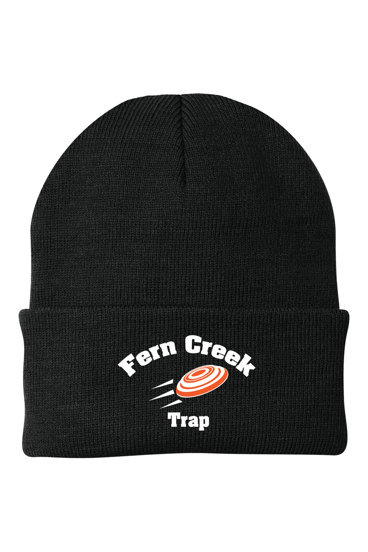Fern Creek Trap – Port & Company® - Knit Cap - CP90 (White Logo) Embroidery