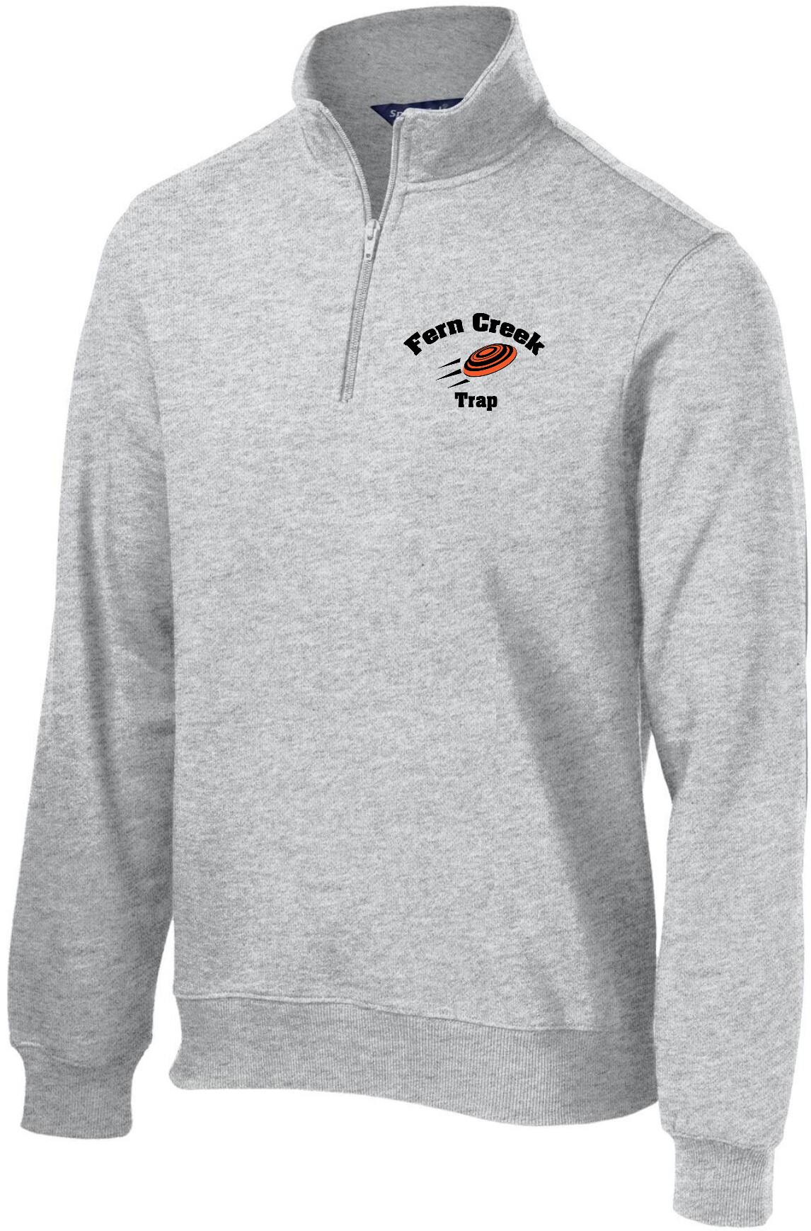 Fern Creek Trap – Sport-Tek® 1/4-Zip Sweatshirt - ST253 (Black Logo) Embroidery