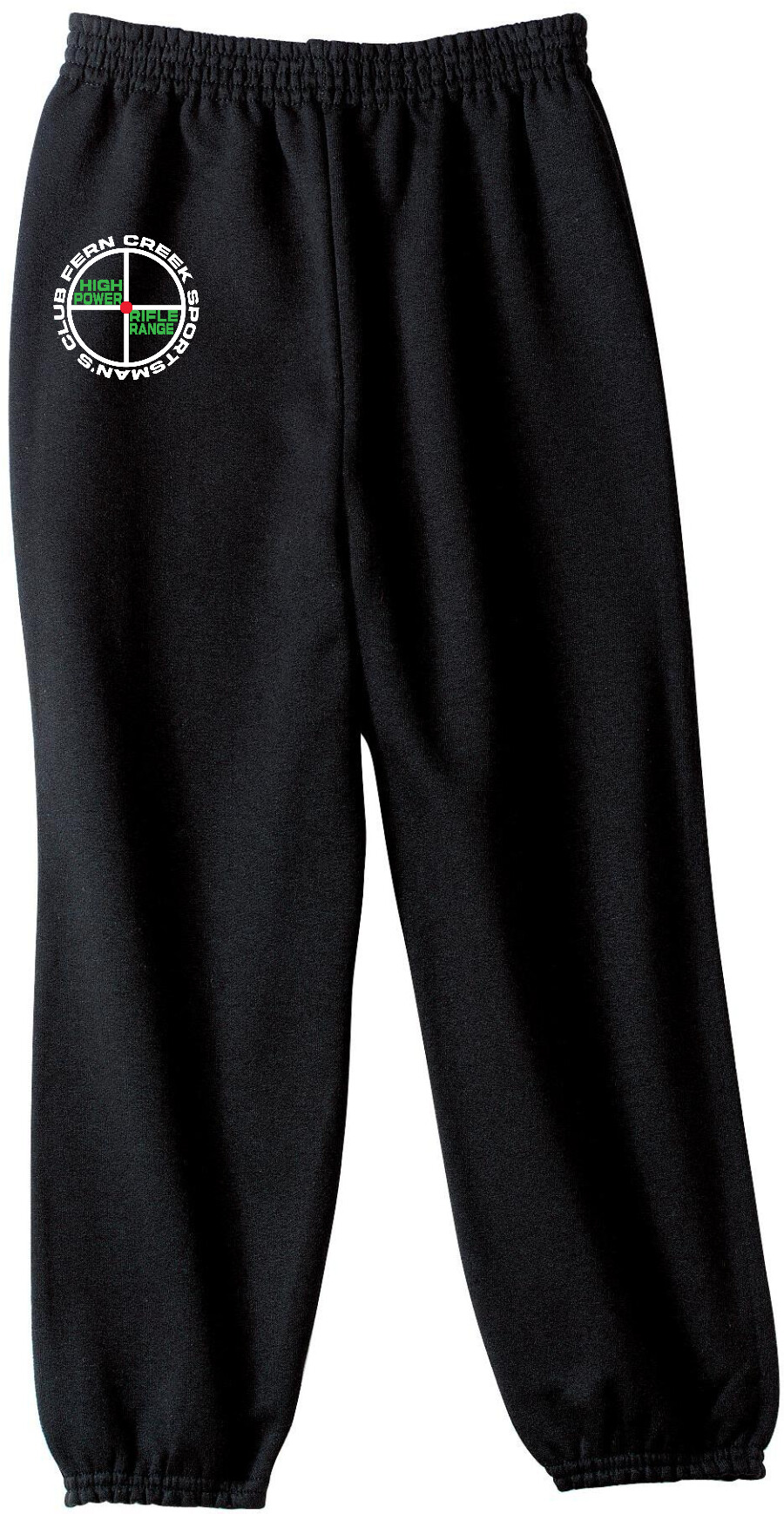 Fern Creek High Power Rifle Range - Port & Company® - Essential Fleece Sweatpant with Pockets - PC90P (White Logo) DTF