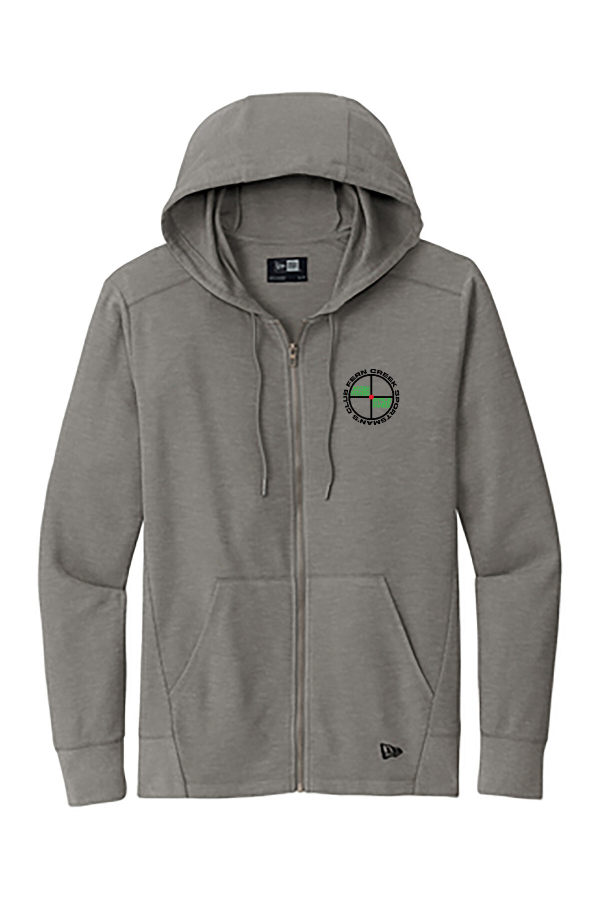 Fern Creek High Power Rifle Range -New Era® Thermal Full-Zip Hoodie - NEA141 (Black Logo) DTF