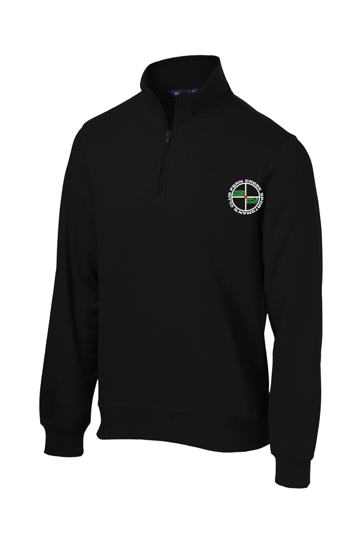 Fern Creek High Power Rifle Range - Sport-Tek® 1/4-Zip Sweatshirt - ST253 (White Logo) Embroidery