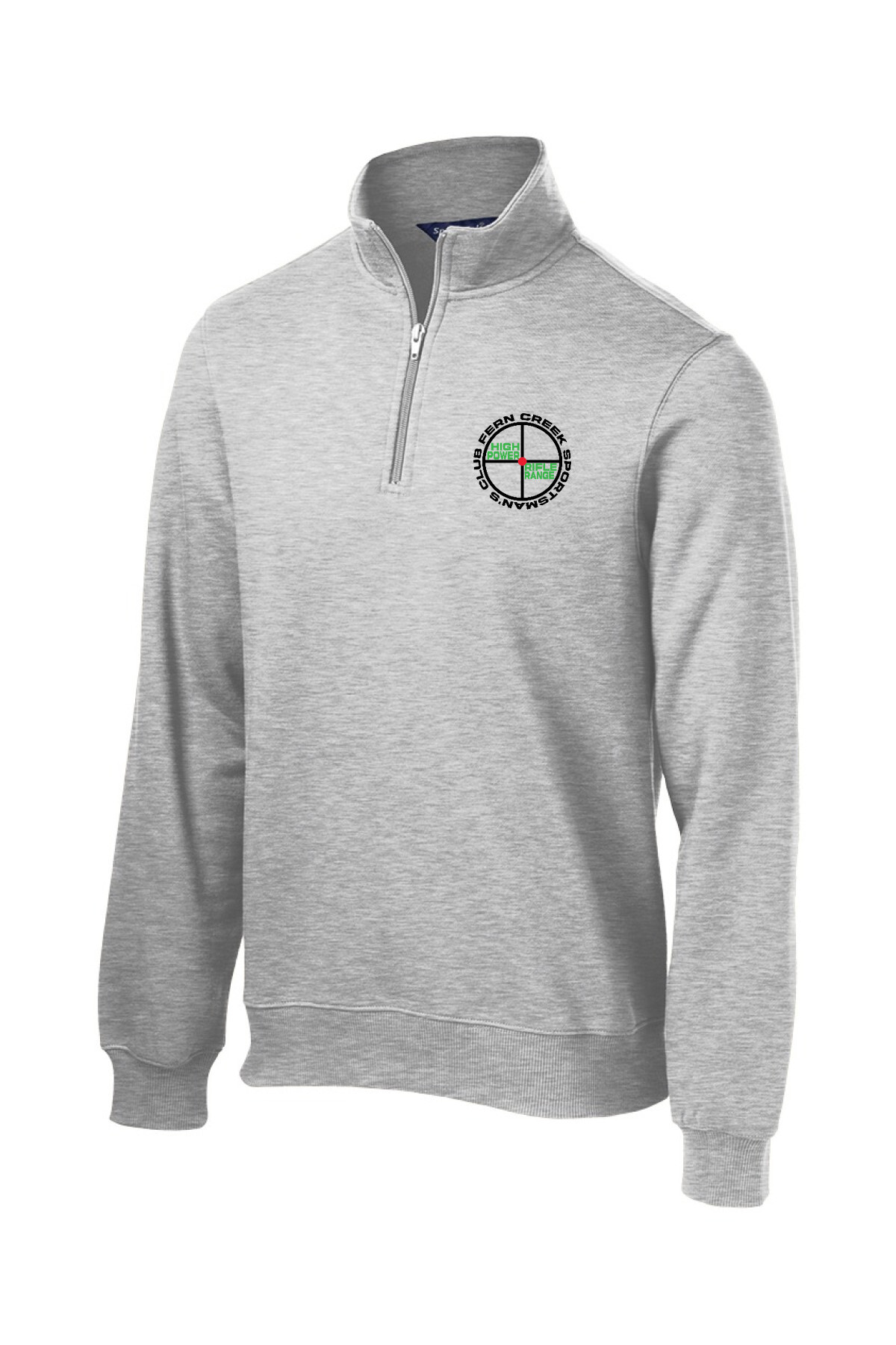 Fern Creek High Power Rifle Range - Sport-Tek® 1/4-Zip Sweatshirt - ST253 (Black Logo) Embroidery