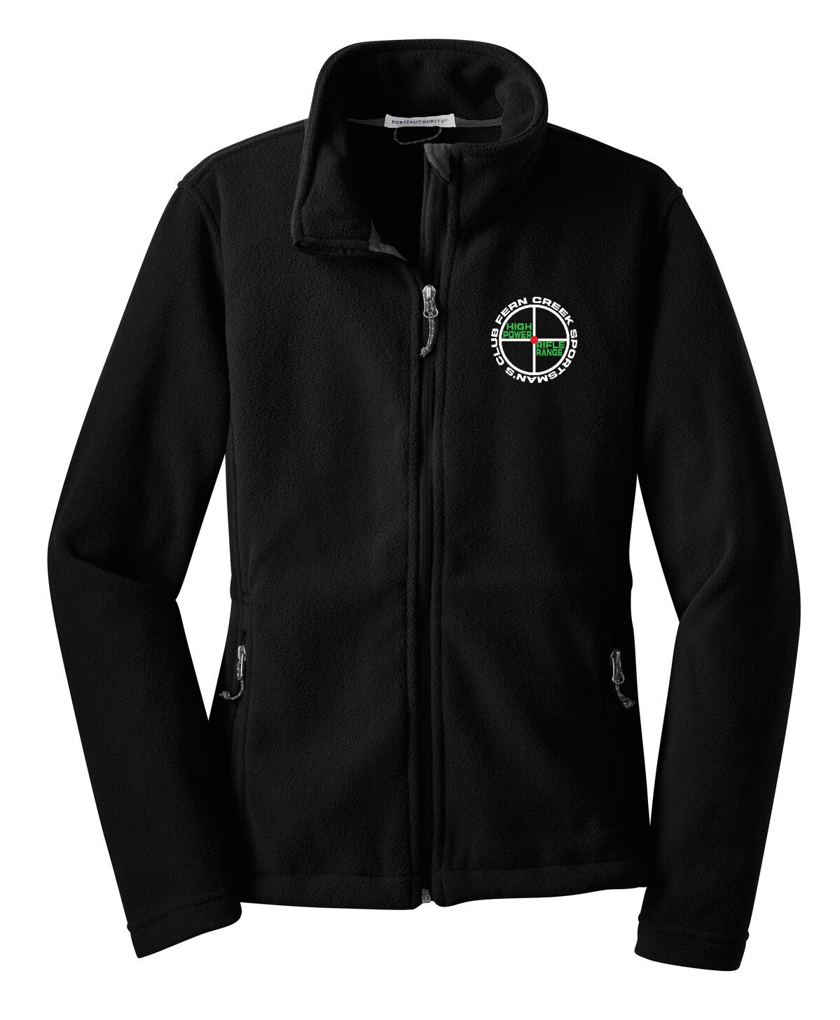 Fern Creek High Power Rifle Range - Port Authority® Ladies Value Fleece Jacket - L217 (White Logo) Embroidery
