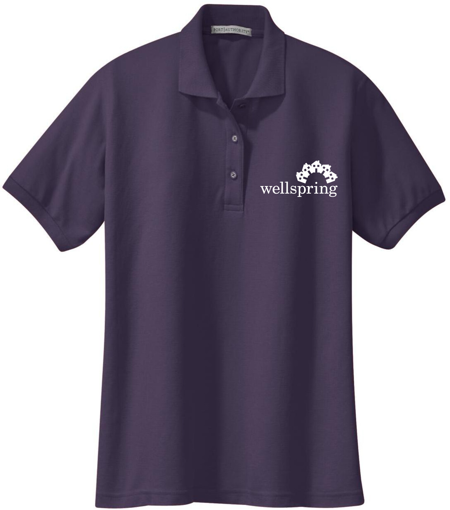 Port Authority® Ladies Silk Touch™ Polo - L500 (White Logo)