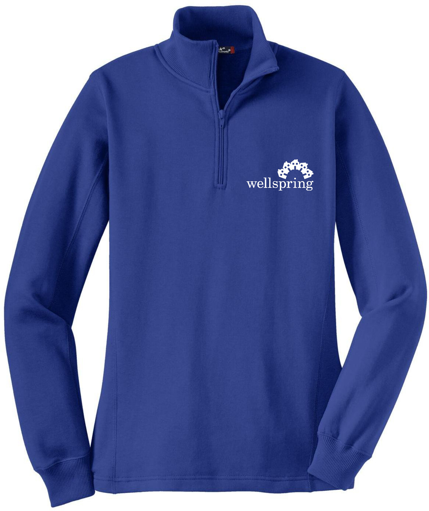 Sport-Tek® Ladies 1/4-Zip Sweatshirt - LST253 (White Logo)