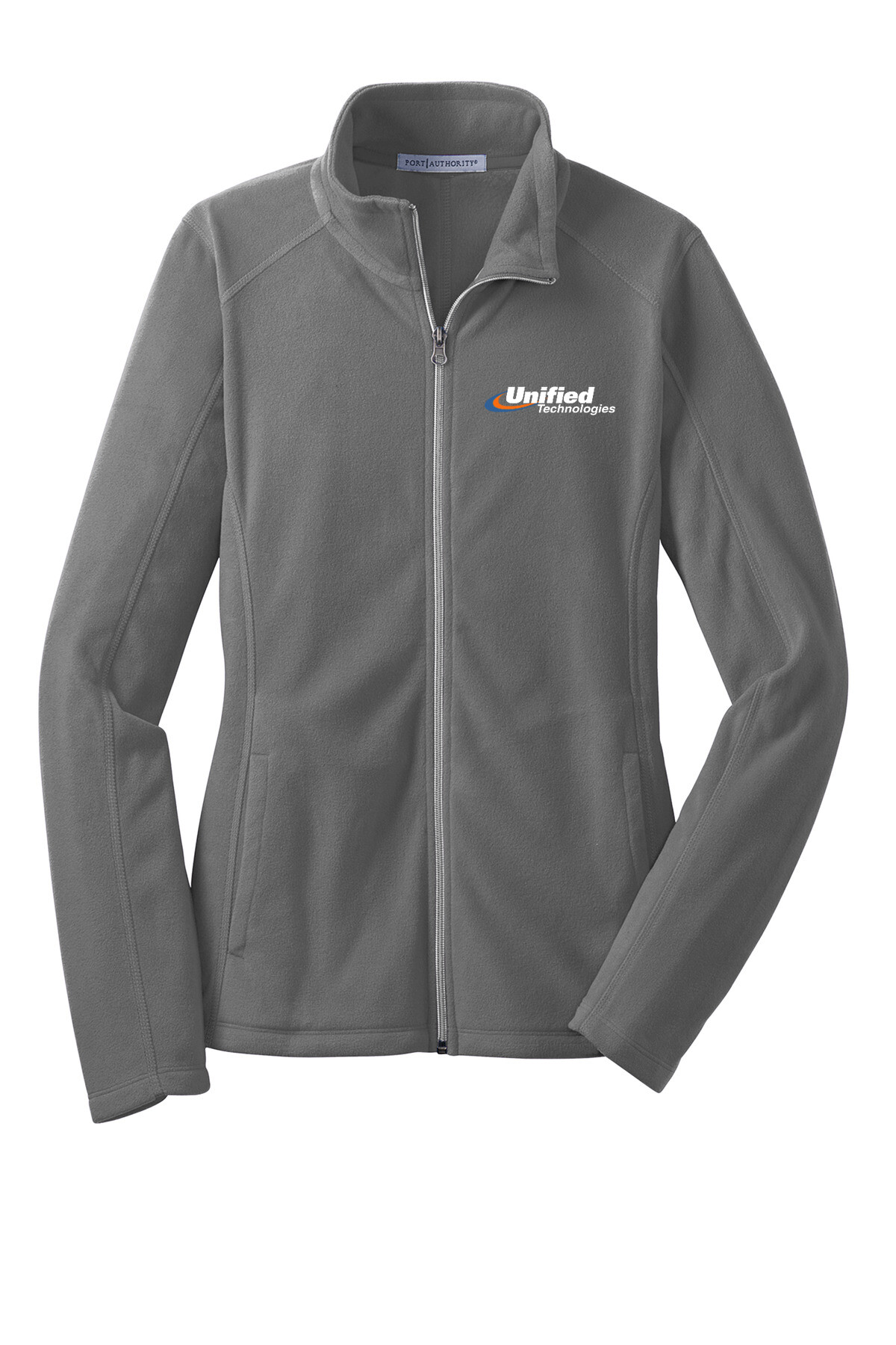 Port Authority® Women's Microfleece Jacket - L223 (White Logo)