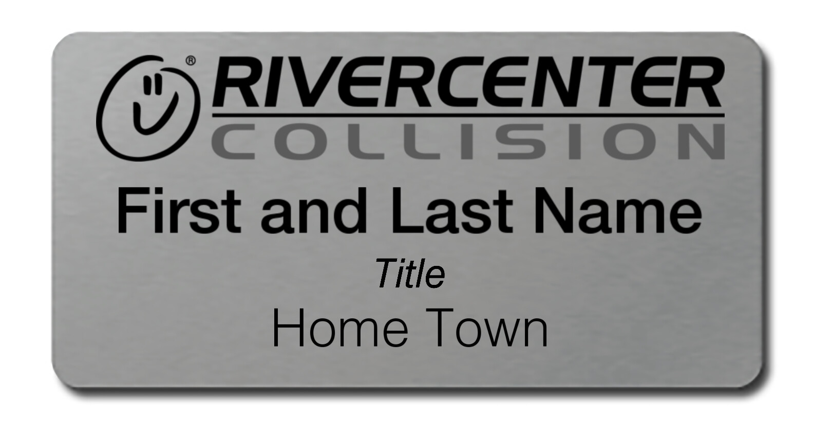 RiverCenter Collision – Name Tag