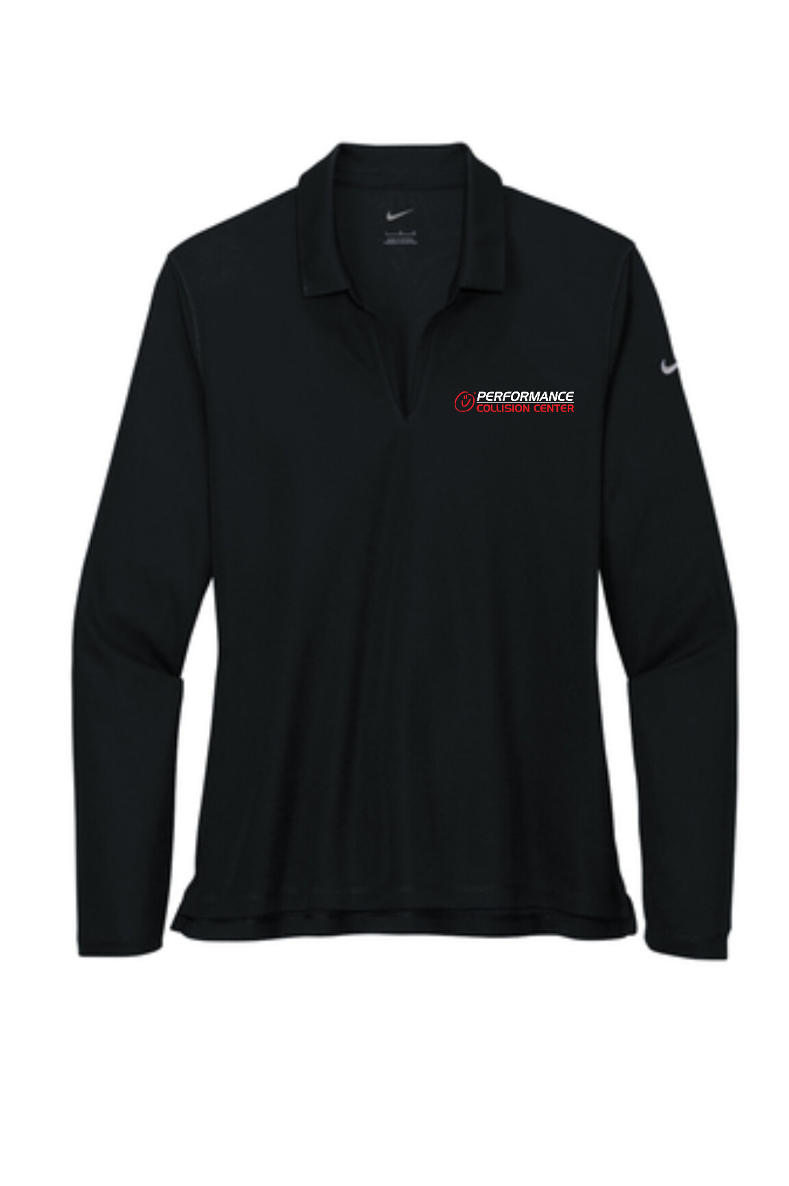 Performance Collision Center – NKDC2105 Nike Ladies Dri-FIT Micro Pique 2.0 Long Sleeve Polo