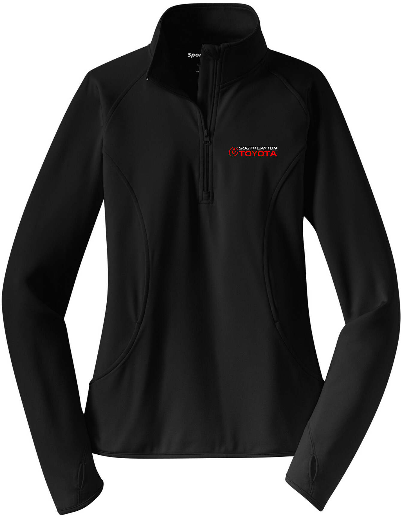 South Dayton Toyota – LST850 Sport-Tek® Ladies Sport-Wick® Stretch 1/2-Zip Pullover