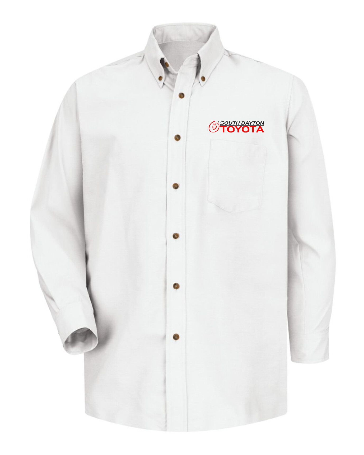 South Dayton Toyota - Red Kap Men's Poplin Dress Shirt - SP90 (Black Logo)