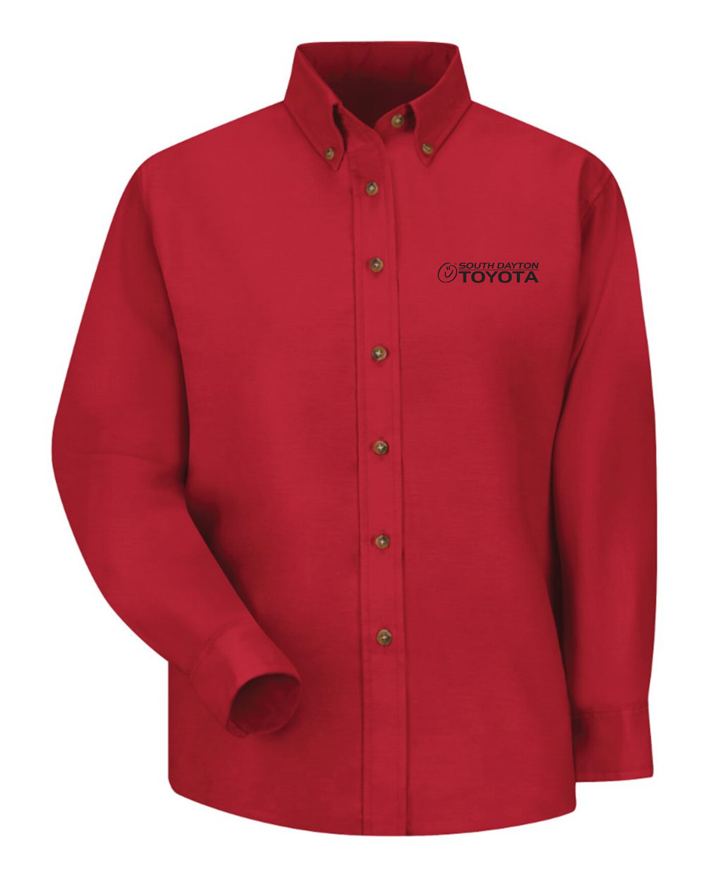 South Dayton Toyota - Red Kap Women's Poplin Dress Shirt - SP91 (All Black Logo)