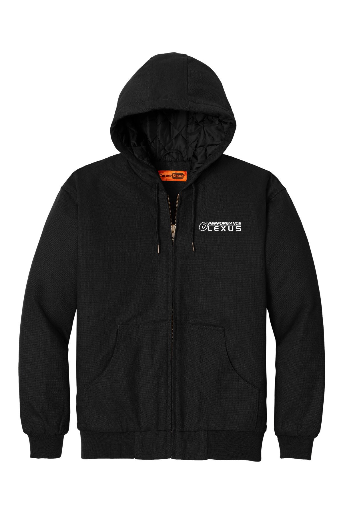 Performance Lexus - CornerStone® Duck Cloth Hooded Work Jacket J763H