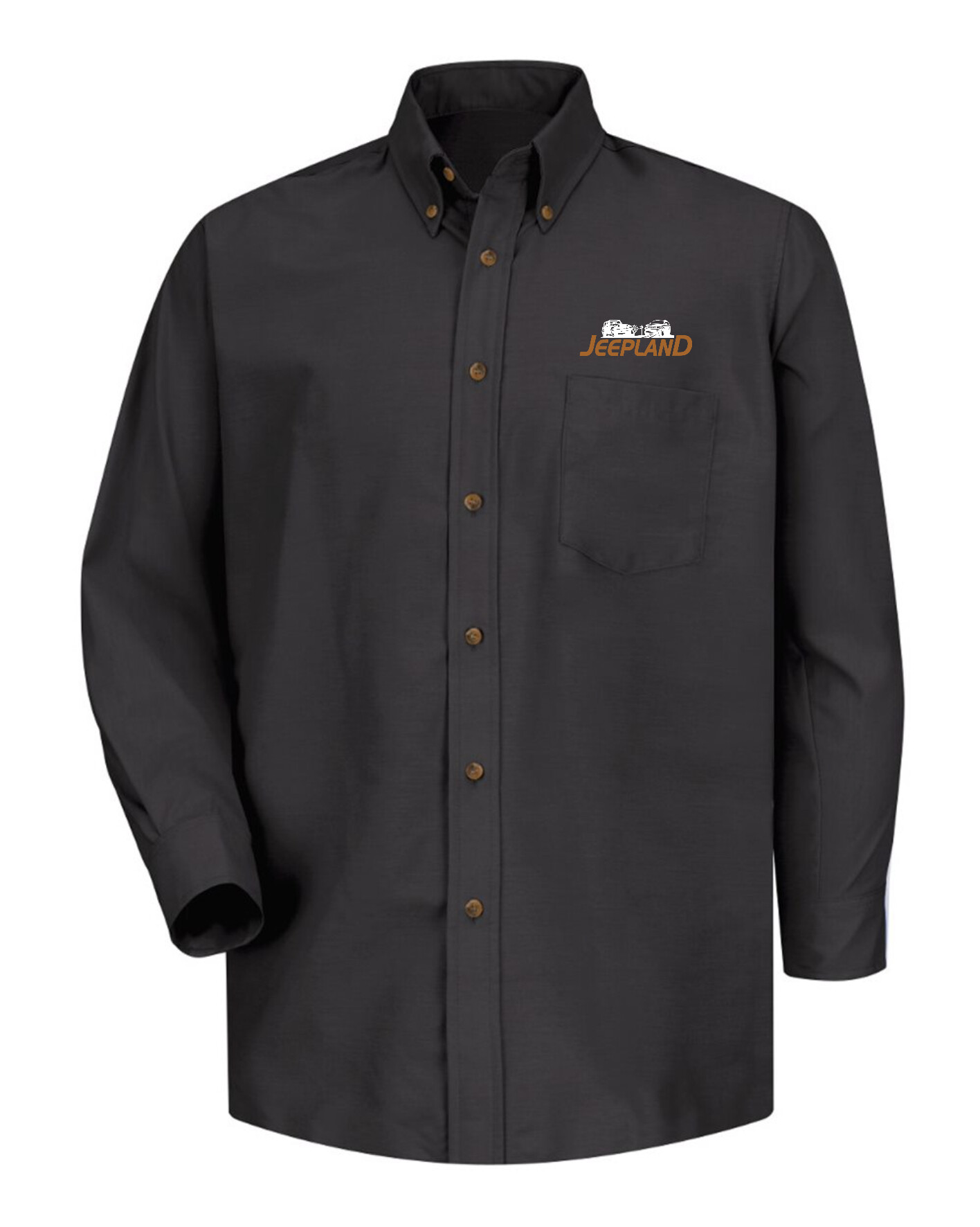 JeepLand - Red Kap Men's Poplin Dress Shirt - SP90