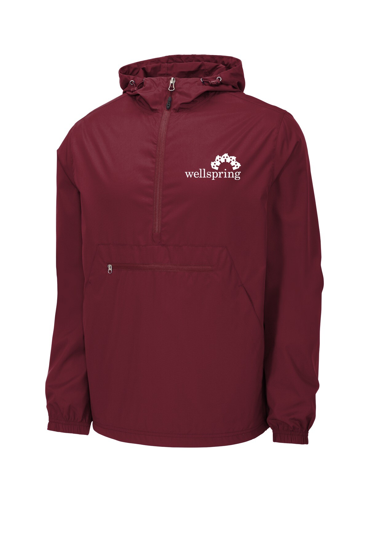 Sport-Tek® Packable Anorak - JST66 (White Logo)