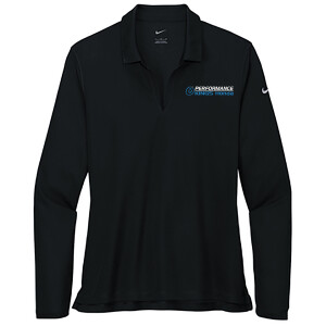 Performance Kings Honda – NKDC2105 Nike Ladies Dri-FIT Micro Pique 2.0 Long Sleeve Polo