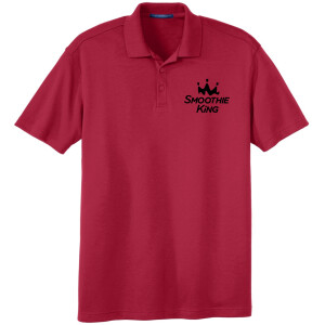 Port Authority® Silk Touch™ Interlock Performance Polo K5200 (Black)