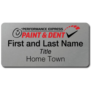 Performance Paint & Dent - Name Tag