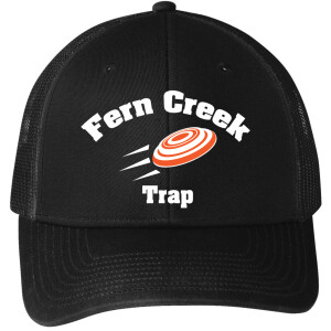 Fern Creek Trap – Port Authority® Snapback Trucker Cap - C112 (White Logo) Embroidery
