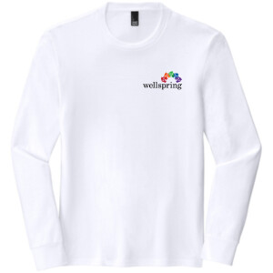 District ® Perfect Tri ® Long Sleeve Tee - DM132 (Black Rainbow Logo)