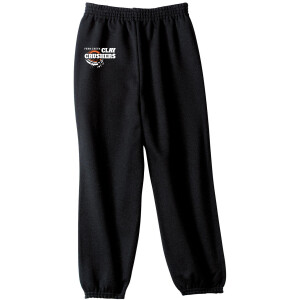 Clay Crushers - Port & Company® - Essential Fleece Sweatpant with Pockets - PC90P (White Logo) DTF