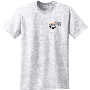 Clay Crushers - Gildan® – DryBlend® 50 Cotton/50 Poly T-Shirt - 8000 (Outlined Logo) DTF