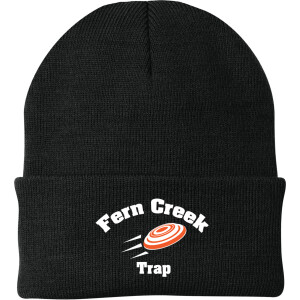 Fern Creek Trap – Port & Company® - Knit Cap - CP90 (White Logo) Embroidery