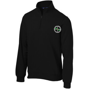 Fern Creek High Power Rifle Range - Sport-Tek® 1/4-Zip Sweatshirt - ST253 (White Logo) Embroidery