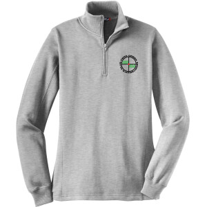 Fern Creek High Power Rifle Range - Sport-Tek® Ladies 1/4-Zip Sweatshirt - LST253 (Black Logo) Embroidery