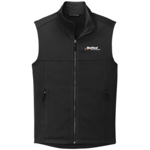 Port Authority® Collective Smooth Fleece Vest - F906 (White Logo)