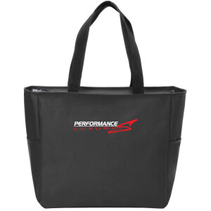 Performance Luxury – BG410 Port Authority® Essential Zip Tote