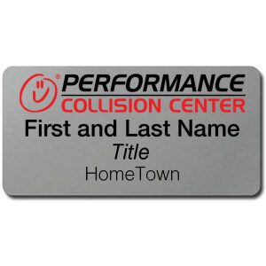 Performance Collision Center – Name Tag