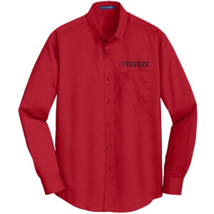 South Dayton Toyota - Port Authority® SuperPro™ Twill Shirt S663 (All Black Logo)