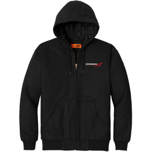 Performance Luxury - CornerStone® Duck Cloth Hooded Work Jacket J763H