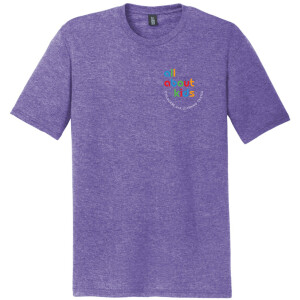 District ® Perfect Tri ® DTG Tee – DM130DTG (White Logo Left Chest)