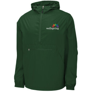Sport-Tek® Packable Anorak - JST66 (White Rainbow Logo)